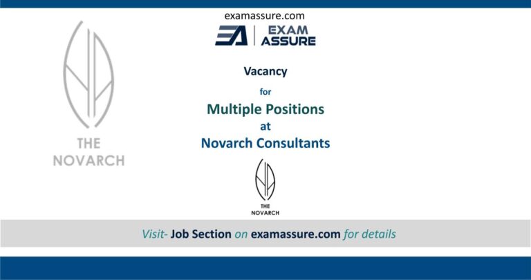 Novarch Consultants is hiring!! Sr. Urban Planner, Infrastructure Planner, Water Supply, Sewerage, Drainage Utilities expert, Transportation Planner, Heritage and Tourism Expert Uttar Pradesh (Exp 10-15 Yrs)