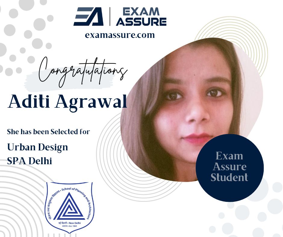 Exam Assure Results - SPA Delhi Selections - Exam Assure GATE AR classes 