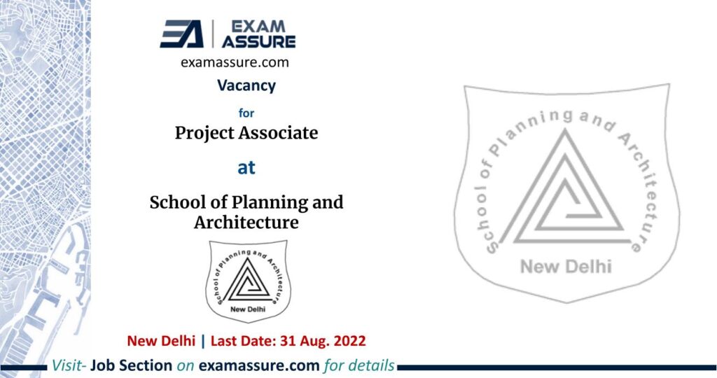 RECRUITMENT OF TWO PROJECT ASSOCIATES-23-08-2022