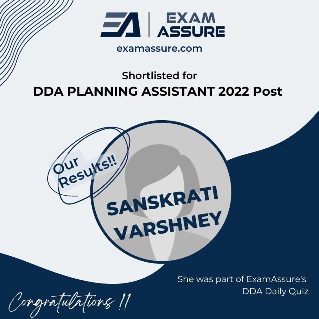 ExamAssure Classes DDA Planning Assistant Exam 2022 Results