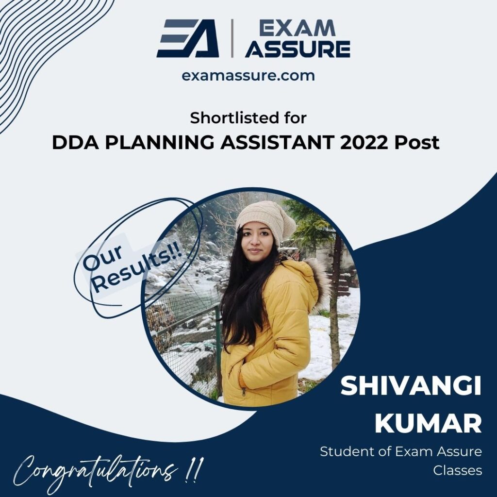 ExamAssure Classes DDA Planning Assistant Exam 2022 Results