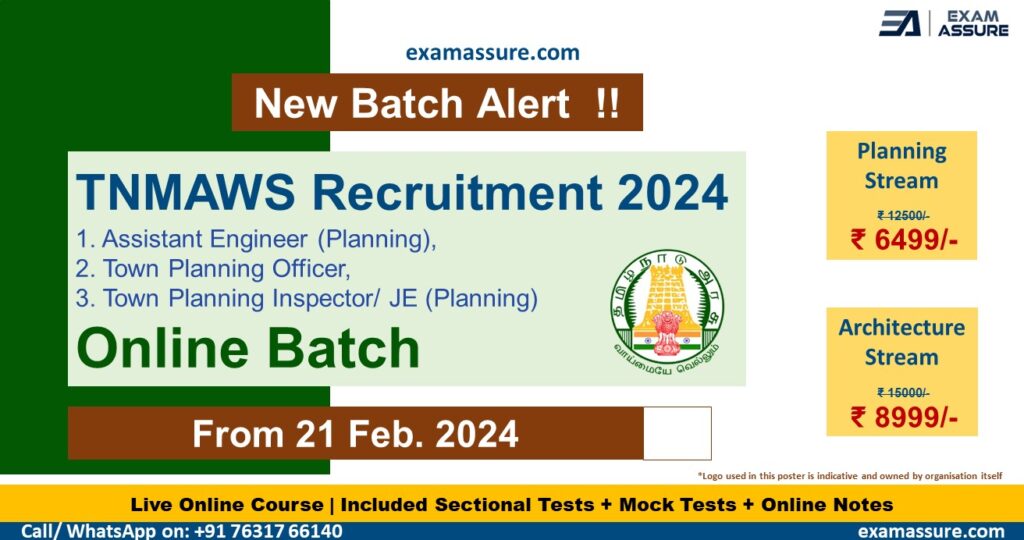 Online Course - TNMAWS Recruitment 2024 - TNMAWS Recruitment 2024 Coaching