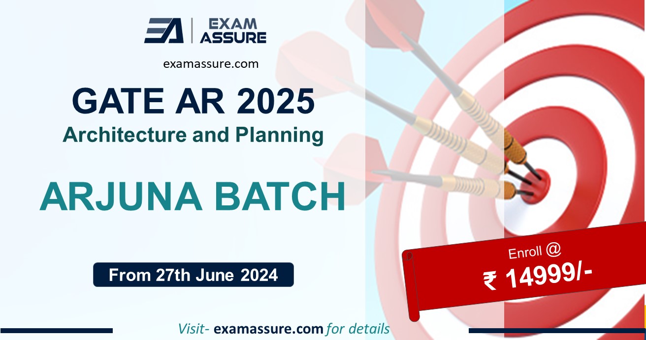 Exam-Assure-GATE-Architecture-and-Planning-Coaching-GATE-AR-Arjuna-Batch-2025-1