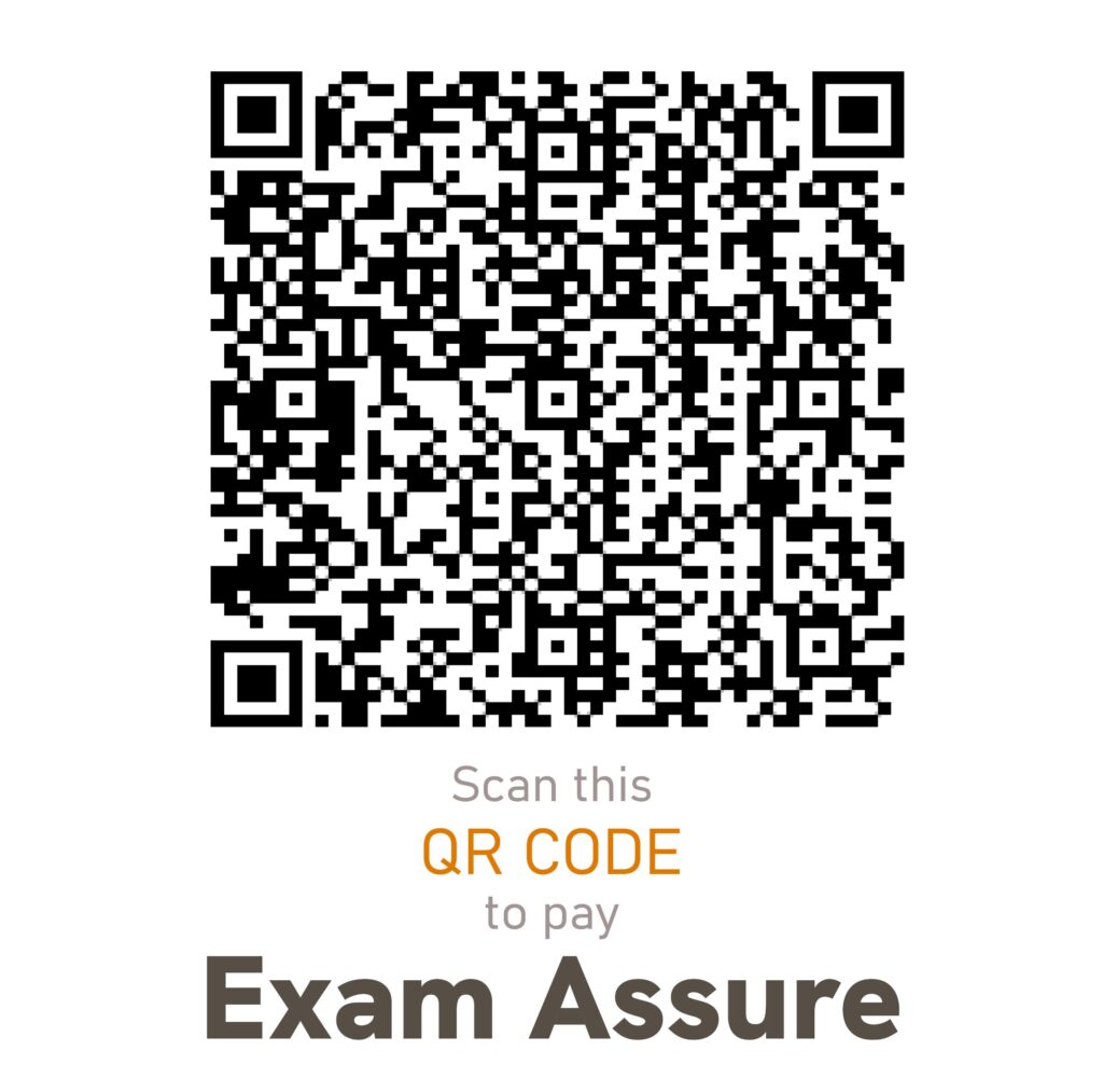 Exam Assure QR Code for Payment