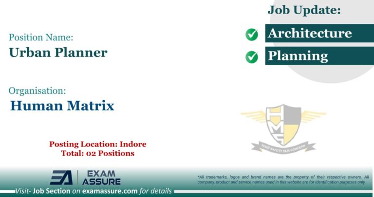 Vacancy for Human Matrix at Human Matrix | Posting Location: Indore (Total: 02 Positions)